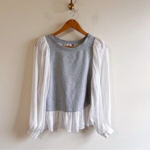 Anthropologie Layered Blouse